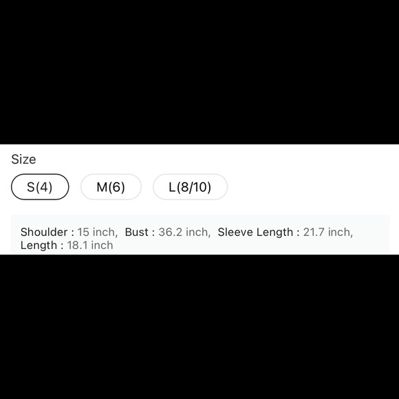 💜SHEIN Front Button Lantern Sleeve Cardigan💜 - Picture 6 of 6